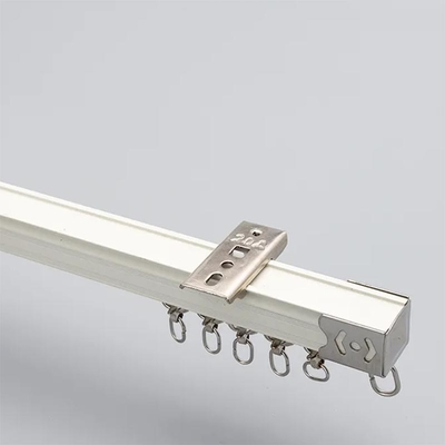 Limpeza e aparência mínima Trilha dupla Número Trilhas de cortina montadas no teto 3,5 × 5 × 5,5 × 5 cm