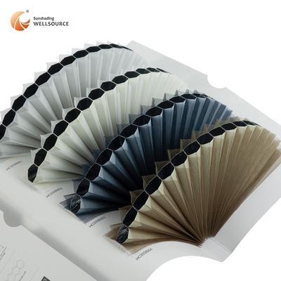 Telas de honeycomb WY-HB ajustáveis de cima para baixo para estilo moderno e controle de sol