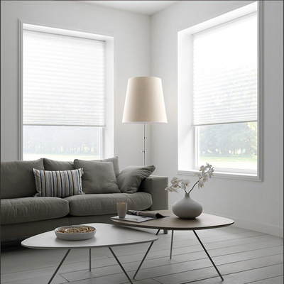 Sombras Elétricas Brancas de Peito de Mel A solução perfeita para o tratamento de janelas para casas modernas