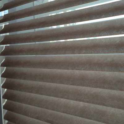 Tecido branco Shangrila e fibra de poliéster O duplo perfeito para estilo de quarto suave