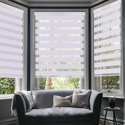 Estrutura horizontal Cegueira de rolos de poliéster personalizada e durável para interiores / exteriores