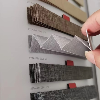 Manual de tecido de persianas plissadas personalizáveis Aberto e entre em contato conosco para decoração personalizada