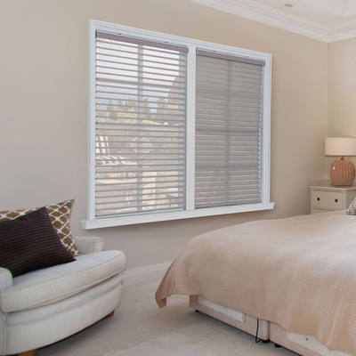 Dimensão personalizada Estrutura horizontal Janela Shangrila Blind com serviço pós-venda 24 horas