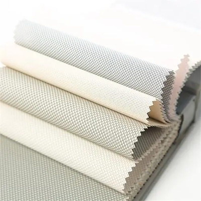 Materiais de base de poliéster/fibra de vidro/linho Elétrico fácil limpar Roller Blinds Tecido