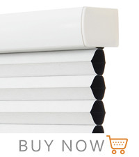 WELLSOURCE Sombras celulares sem fio sem perfuração Blinds de favo de mel apagão para janelas quarto de dormir, escritório fácil de instalar