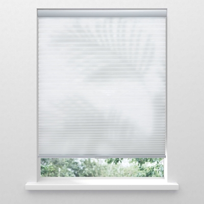 WELLSOURCE Sombras celulares sem fio sem perfuração Blinds de favo de mel apagão para janelas quarto de dormir, escritório fácil de instalar