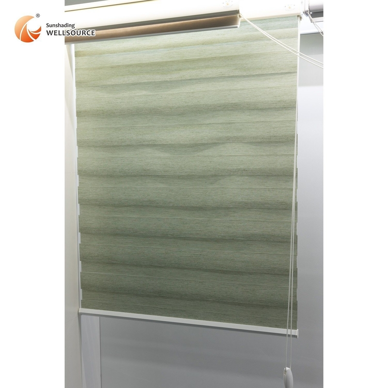 Boa transmissão luminosa Smart Motorized Zebra Roller Blind para sala de estar e escritório