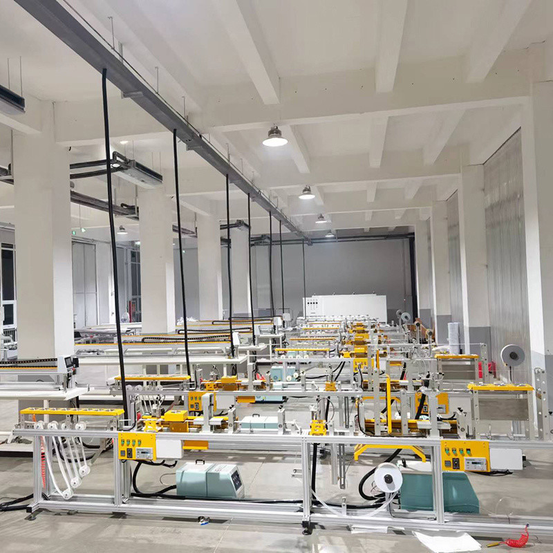 Máquina de fabricação de persianas de honeycomb semiautomática e CNC para produção acessível